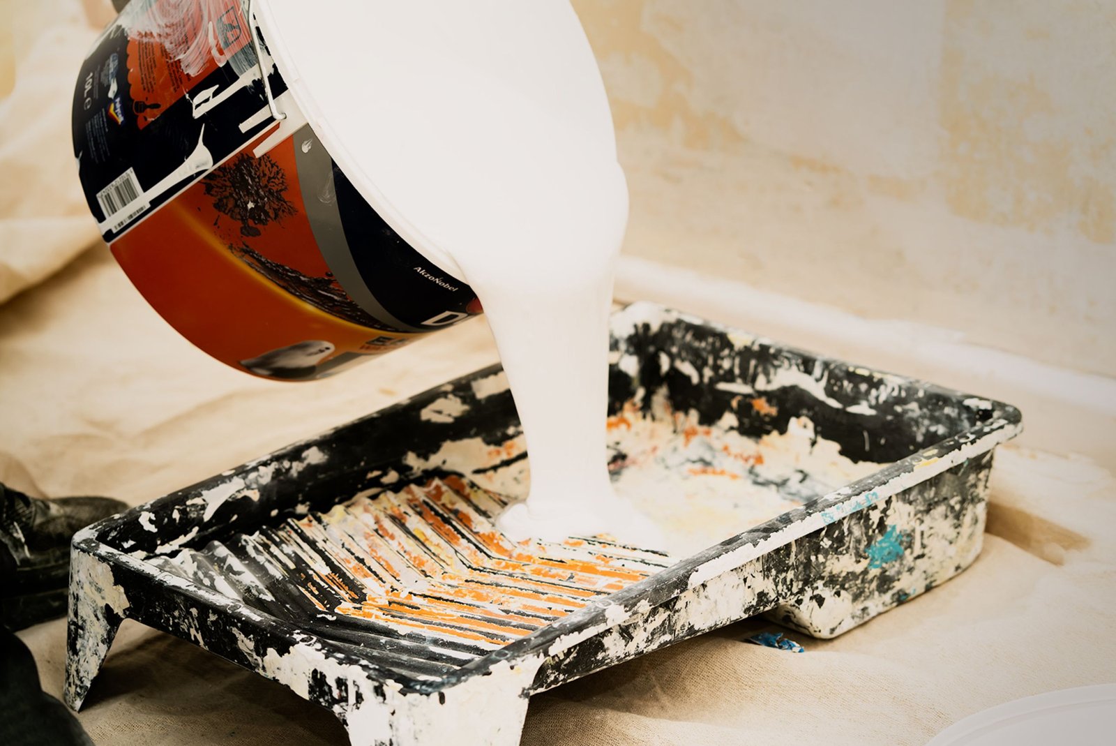 Peinture glycéro blanche